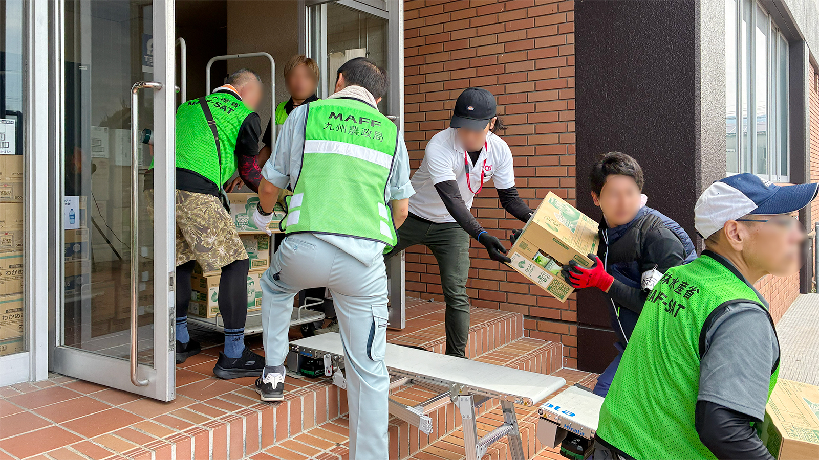 Participating in volunteer support for the Kumamoto earthquake – Expanding the circle of support and connections.