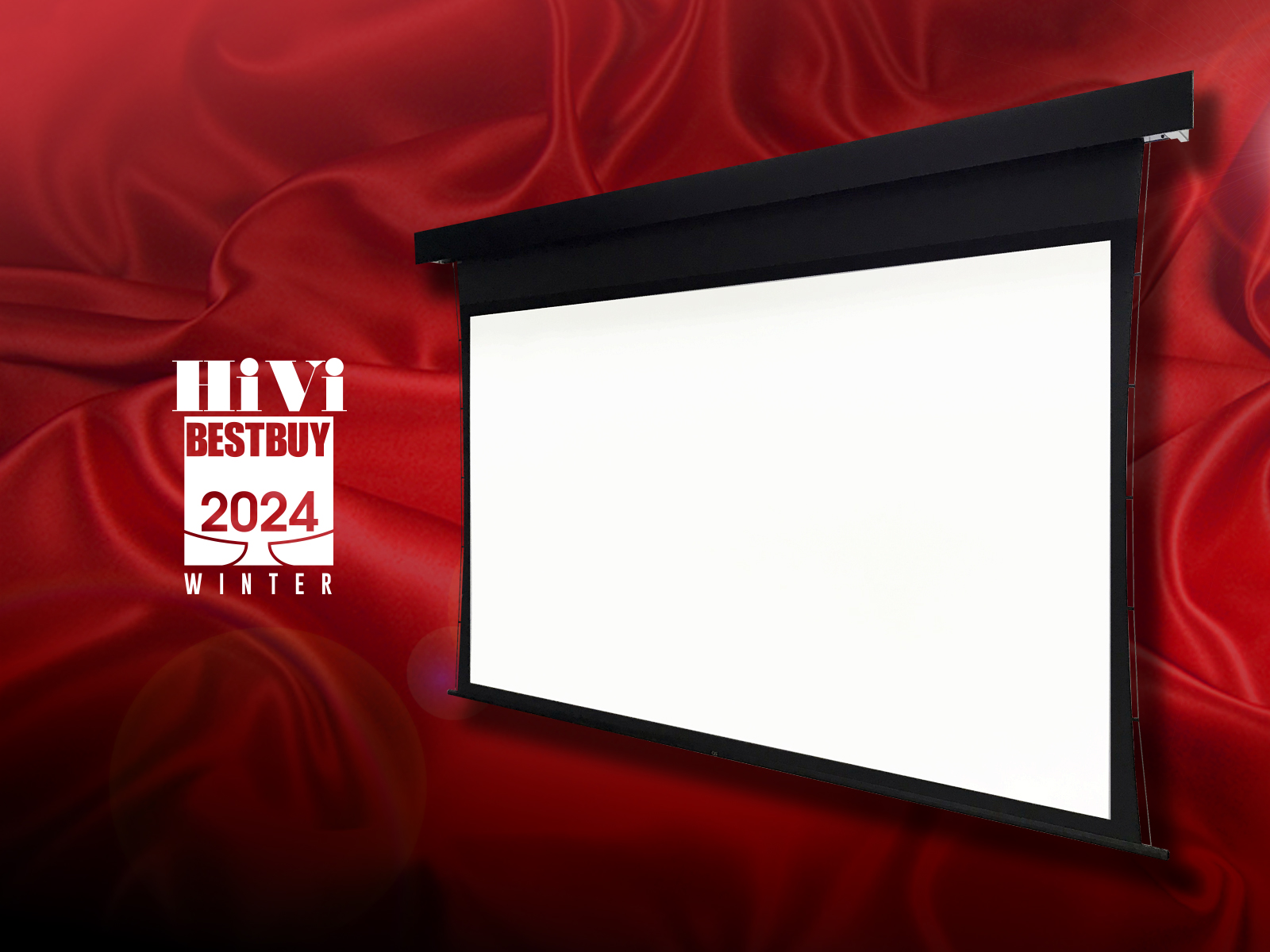 ステレオサウンド HiVi「冬のベストバイ2024」で、HDR適合スクリーン “レイロドール（HF102)”　が受賞!!